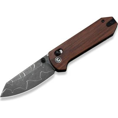 Civivi Yonder C23073B-DS2 Damascus Guibourtia Wood vreckový