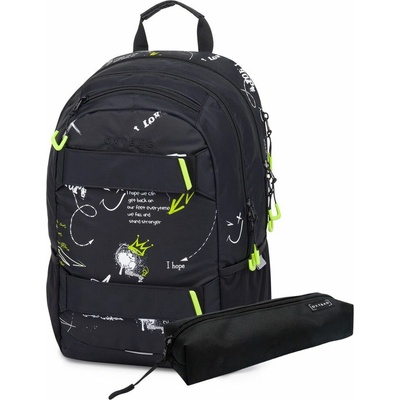 oxybag Studentský batoh + etue OXY Sport Electric