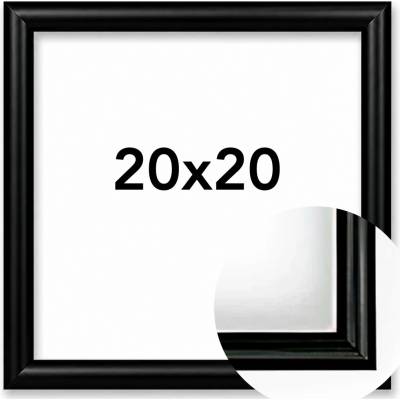 Fotorámeček BF Rozměr: 20 x 20 cm, Barva: Černá, Typ zasklení: Plexi