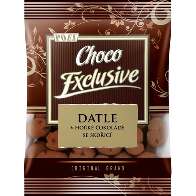 Poex Datle v hořké čokoládě se skořicí 150 g