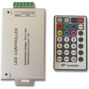 limaLED RGB Контролер за LED ленти 216W, RF, 28 бутона - limaLED (810)