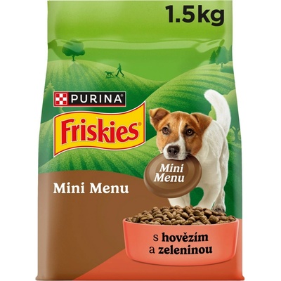 Friskies Mini Menu s hovädzím 1,5 kg