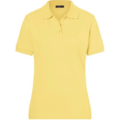 James&Nicholson Dámska polokošeľa JN071 Light Yellow