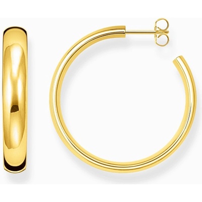 Thomas Sabo CR640-413-39 Gold-plated náušnice Chunky