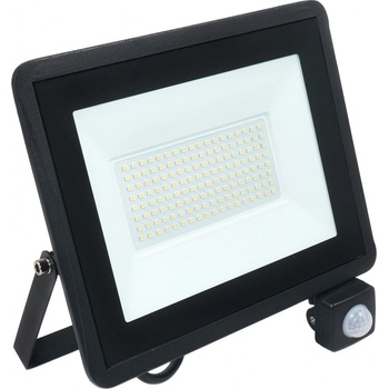 BERGE LED reflektor IVO s čidlem PIR 100W IP65 8550Lm teplá bílá 3000K