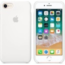 Púzdro Apple Silicone Case iPhone 7 - biele