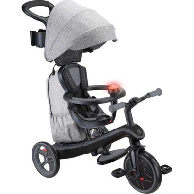 Globber Триколка 4 в 1 globber explorer trike deluxe play със сенник - черен цвят