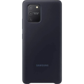 Samsung Silicone Cover Case EF-PG770TBEGEU - оригинален силиконов кейс за Samsung Galaxy S10 Lite (черен)