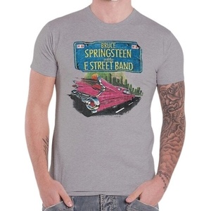 Bruce Springsteen Pink Cadillac Heather Grey M Риза (SPRINGTS01MG02)