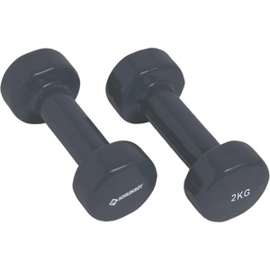 Schildkröt Дъмбел Schildkröt Fitness Vinyl Hantel Set - Grey - размер 2 x 2 kg (580-1375-0211)