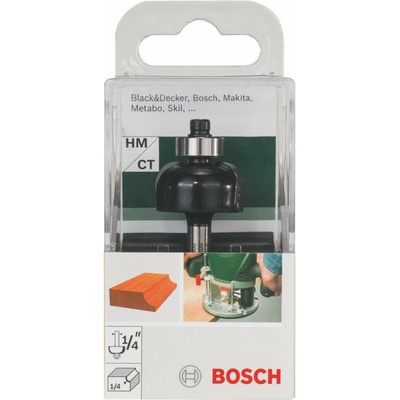 BOSCH Zaobľovacia fréza na drevo 6,35 mm (1/4 palca)