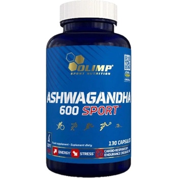 Olimp Sport Nutrition Ashwagandha 600 Sport | KSM-66 [130 капсули]