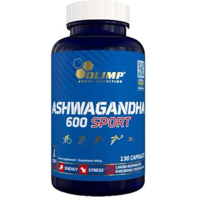 Olimp Sport Nutrition Ashwagandha 600 Sport | KSM-66 [130 капсули]