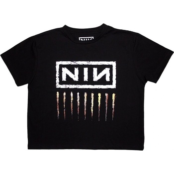 Nine Inch Nails Downward Spiral Black S Дамски Риза (NINCT04LB01)