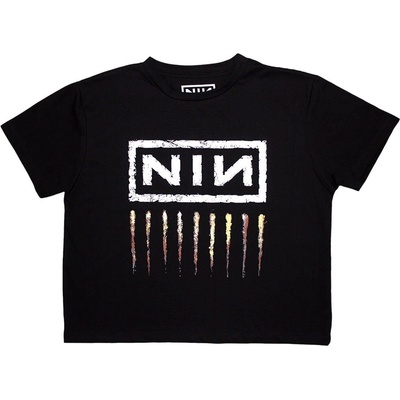 Nine Inch Nails Downward Spiral Black S Дамски Риза (NINCT04LB01)