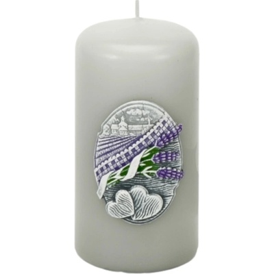 Bartek Candles Lavender Kiss šedá 160 g