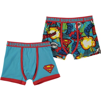 Character Детски боксерки Character Boxer Briefs for Boys - Superman