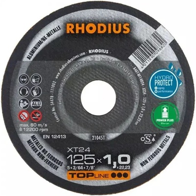 Rhodius Rezný kotúč 125 x 1,0 x 22,23 mm 24 210451