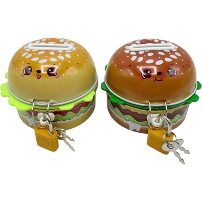 PKstar Pokladnička plech hamburger 8x6cm PK101-30