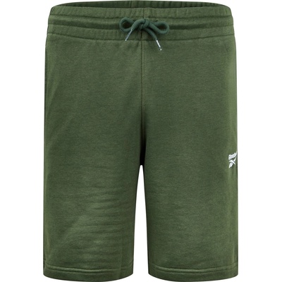 Reebok Поларени къси панталони Reebok Men's Fleece Jogger Shorts - Green