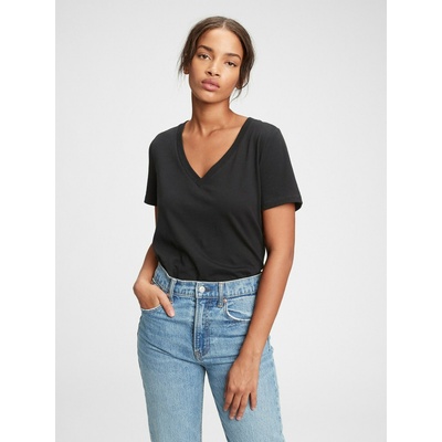 GAP Памучна винтидж тениска GAP GAP | Cheren | ЖЕНИ | XXS