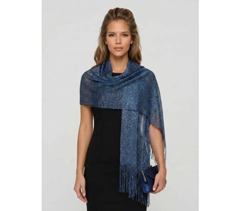 Classic Scarf tmavě modrá