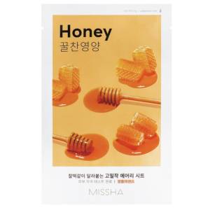 Missha Airy Fit Sheet Mask - Honey - Регенираща Текстилна Маска с Мед 19г