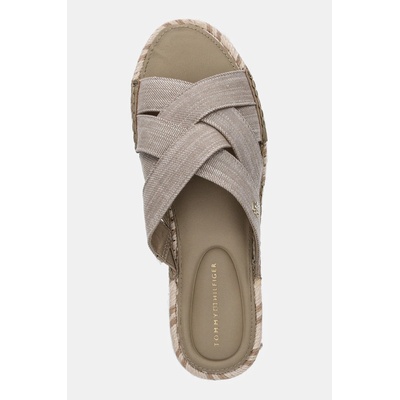 Tommy Hilfiger Чехли Tommy Hilfiger CHAMBRAY ESPADRILLE MULE (FW0FW08501)