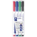 STAEDTLER WB Маркер Lumocolor кръгъл 1мм асорти (4) (301 WP4)