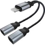 XO (Simple) Преходник XO-NB-R160A от Lightning към 2 x Lightning