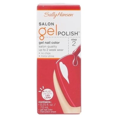 Sally Hansen Salon gelový lak na nehty 220 Red My Lips 7 ml