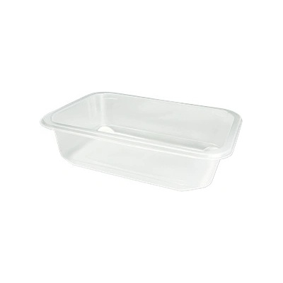 ECOFOL Plastová zatavovací miska PP 187x137x50 mm 1D 850 ml transparentní krt/640 ks