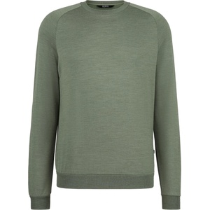 Stoic Мъжки вълнен пуловер Stoic MerinoTerry250 BaraSt. Pullover Merino jumper - Agave Green Melange (005-6999-0113)