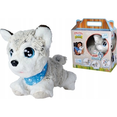 Simba Interaktivní Štěně Husky 30 cm Reaguje na povely