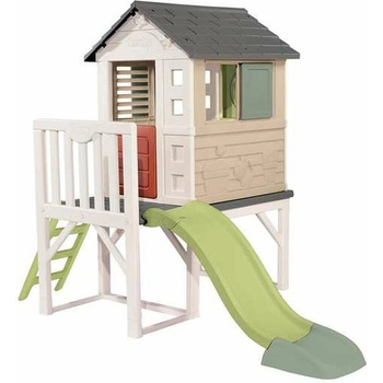 Smoby Детска къщичка Smoby, 243×160×197 см, пързалка 1.5 м (FEB05000)