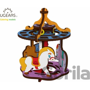 Ugears 30005 Kolotoč postav a vymaľuj
