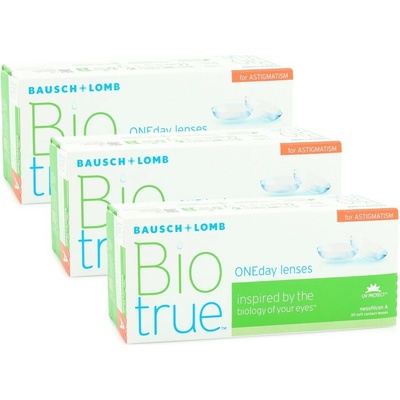 Bausch & Lomb Biotrue ONEday for Astigmatism 90 šošoviek