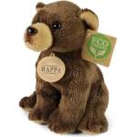 Rappa Плюшено кафяво мече седнало 15 см eco-friendly (252226)