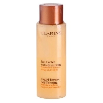 Clarins samoopalovací mléko na obličej (Liquid Bronze Self Tanning) 125 ml