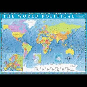 Trefl Puzzle - 2000 - Political Map of the World - 27099