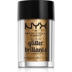 NYX Cosmetics Face & Body Glitter Brillants брокат за лице и тяло цвят 08 Bronze 2.5 гр