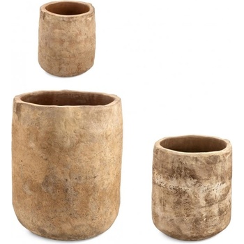 Bizzotto Комплект 3 бр. minh поставки за ваза - високо полиран теракот (0792065)