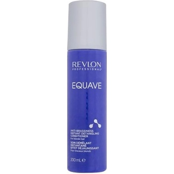 Revlon Equave Anti-Brassiness Instant Detangling Conditioner 200 ml балсам за коса без отмиване за светли коси с пулверизатор за жени