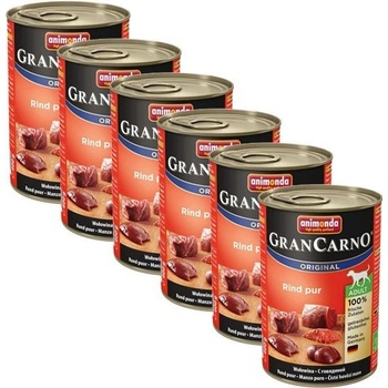 Animonda Gran Carno Original Adult hovädzie mäso 6 x 400 g