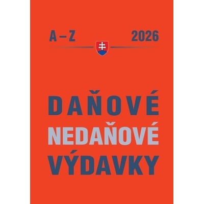 Daňové a nedaňové výdavky 2026