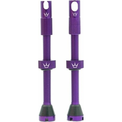 Peaty's X Chris King MK2 Violet Tubeless Valves 60mm
