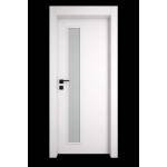 EUROSTILL Интериорна врата с каса EUROSTILL MILANO с остъкление Advanced PW 78x205 cm Бяло (DMPW20578W110/S)