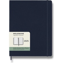 Moleskine B5 týždenný 2025 modrý