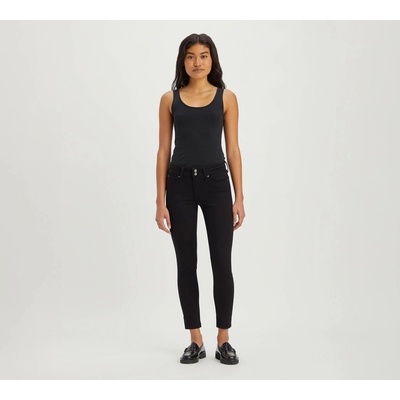 Levi's 711 Double Button Skinny Jeans a6215-0000 černé