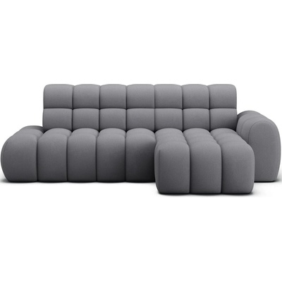 Eltap Сив разтегателен ъглов диван (десен ъгъл) Ceedro - ELTAP (CO-CEE-RT-05CAL)